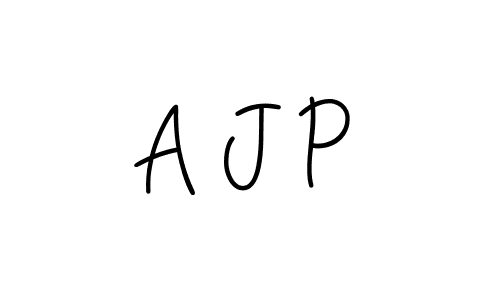 Here are the top 10 professional signature styles for the name A J P. These are the best autograph styles you can use for your name. A J P signature style 5 images and pictures png