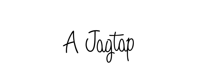 Make a short A Jagtap signature style. Manage your documents anywhere anytime using Angelique-Rose-font-FFP. Create and add eSignatures, submit forms, share and send files easily. A Jagtap signature style 5 images and pictures png