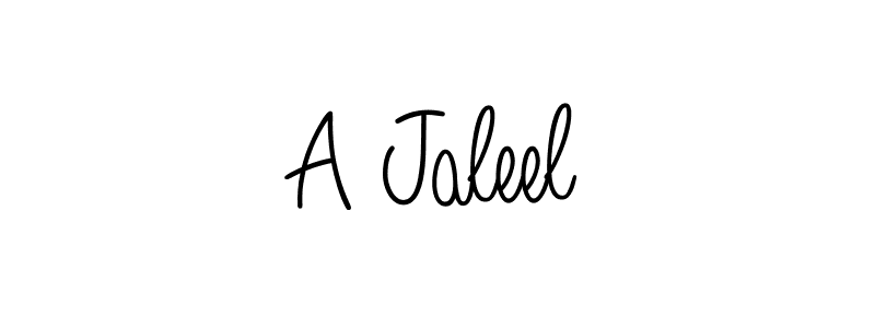 This is the best signature style for the A Jaleel name. Also you like these signature font (Angelique-Rose-font-FFP). Mix name signature. A Jaleel signature style 5 images and pictures png