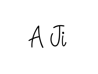This is the best signature style for the A Ji name. Also you like these signature font (Angelique-Rose-font-FFP). Mix name signature. A Ji signature style 5 images and pictures png