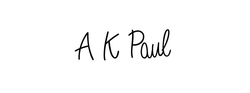 Check out images of Autograph of A K Paul name. Actor A K Paul Signature Style. Angelique-Rose-font-FFP is a professional sign style online. A K Paul signature style 5 images and pictures png