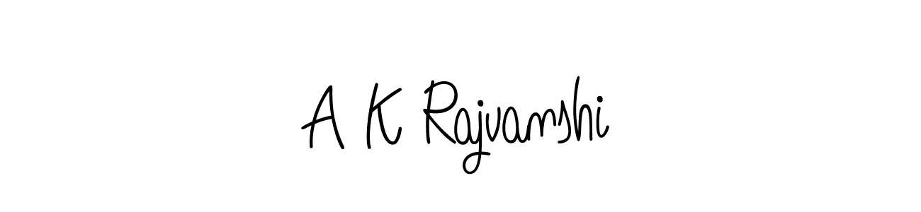 Also we have A K Rajvanshi name is the best signature style. Create professional handwritten signature collection using Angelique-Rose-font-FFP autograph style. A K Rajvanshi signature style 5 images and pictures png