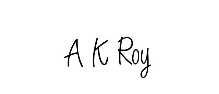 Check out images of Autograph of A K Roy name. Actor A K Roy Signature Style. Angelique-Rose-font-FFP is a professional sign style online. A K Roy signature style 5 images and pictures png