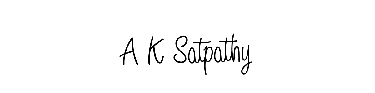 Here are the top 10 professional signature styles for the name A K Satpathy. These are the best autograph styles you can use for your name. A K Satpathy signature style 5 images and pictures png