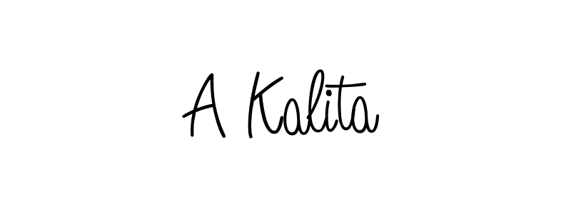 Once you've used our free online signature maker to create your best signature Angelique-Rose-font-FFP style, it's time to enjoy all of the benefits that A Kalita name signing documents. A Kalita signature style 5 images and pictures png