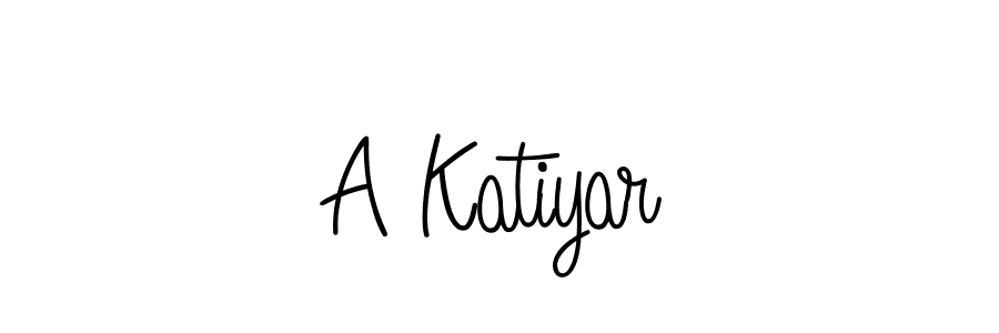 This is the best signature style for the A Katiyar name. Also you like these signature font (Angelique-Rose-font-FFP). Mix name signature. A Katiyar signature style 5 images and pictures png