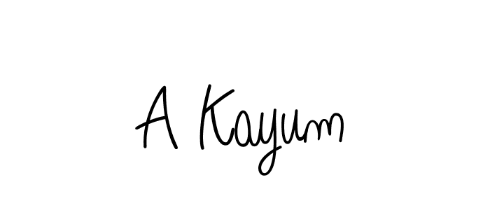 This is the best signature style for the A Kayum name. Also you like these signature font (Angelique-Rose-font-FFP). Mix name signature. A Kayum signature style 5 images and pictures png
