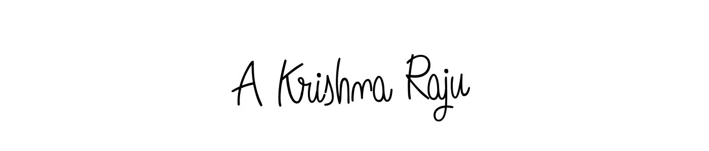 Once you've used our free online signature maker to create your best signature Angelique-Rose-font-FFP style, it's time to enjoy all of the benefits that A Krishna Raju name signing documents. A Krishna Raju signature style 5 images and pictures png