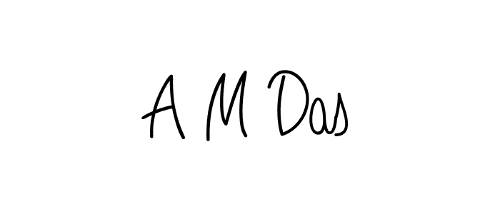 Similarly Angelique-Rose-font-FFP is the best handwritten signature design. Signature creator online .You can use it as an online autograph creator for name A M Das. A M Das signature style 5 images and pictures png