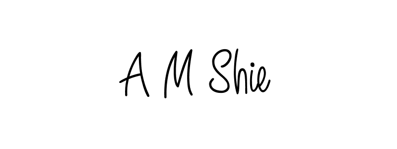 You can use this online signature creator to create a handwritten signature for the name A M Shie. This is the best online autograph maker. A M Shie signature style 5 images and pictures png