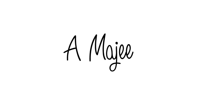 How to make A Majee signature? Angelique-Rose-font-FFP is a professional autograph style. Create handwritten signature for A Majee name. A Majee signature style 5 images and pictures png
