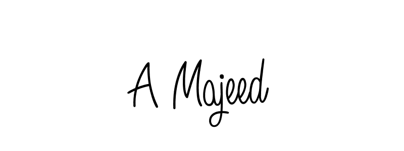 Check out images of Autograph of A Majeed name. Actor A Majeed Signature Style. Angelique-Rose-font-FFP is a professional sign style online. A Majeed signature style 5 images and pictures png