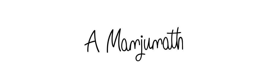 Angelique-Rose-font-FFP is a professional signature style that is perfect for those who want to add a touch of class to their signature. It is also a great choice for those who want to make their signature more unique. Get A Manjunath name to fancy signature for free. A Manjunath signature style 5 images and pictures png