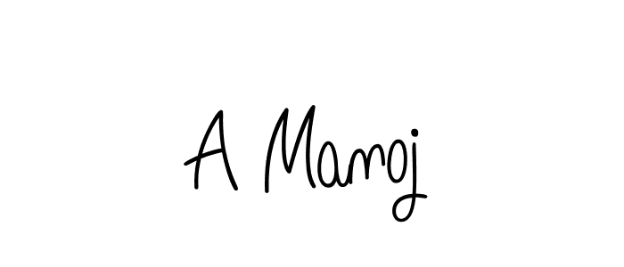 Make a beautiful signature design for name A Manoj. Use this online signature maker to create a handwritten signature for free. A Manoj signature style 5 images and pictures png