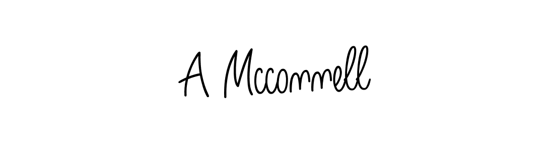 Also we have A Mcconnell name is the best signature style. Create professional handwritten signature collection using Angelique-Rose-font-FFP autograph style. A Mcconnell signature style 5 images and pictures png