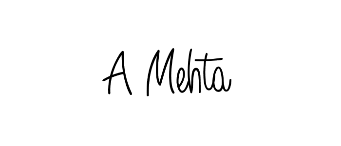 Here are the top 10 professional signature styles for the name A Mehta. These are the best autograph styles you can use for your name. A Mehta signature style 5 images and pictures png