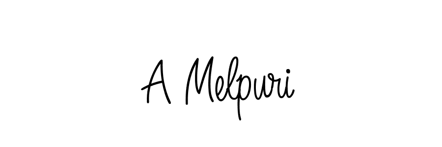 You can use this online signature creator to create a handwritten signature for the name A Melpuri. This is the best online autograph maker. A Melpuri signature style 5 images and pictures png