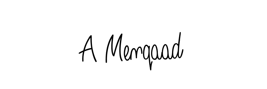 See photos of A Menqaad official signature by Spectra . Check more albums & portfolios. Read reviews & check more about Angelique-Rose-font-FFP font. A Menqaad signature style 5 images and pictures png