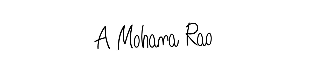 It looks lik you need a new signature style for name A Mohana Rao. Design unique handwritten (Angelique-Rose-font-FFP) signature with our free signature maker in just a few clicks. A Mohana Rao signature style 5 images and pictures png