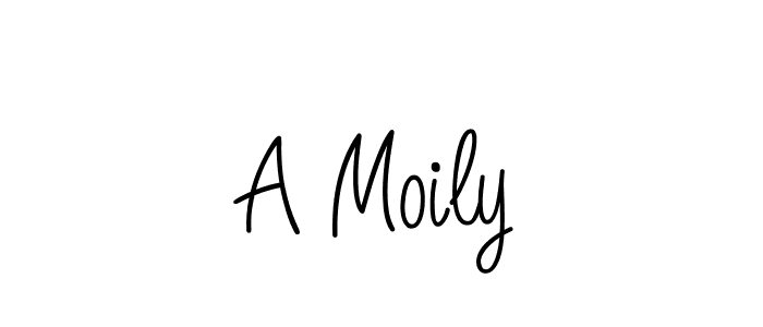 It looks lik you need a new signature style for name A Moily. Design unique handwritten (Angelique-Rose-font-FFP) signature with our free signature maker in just a few clicks. A Moily signature style 5 images and pictures png