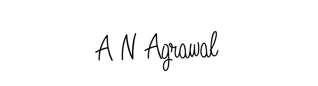 How to Draw A N Agrawal signature style? Angelique-Rose-font-FFP is a latest design signature styles for name A N Agrawal. A N Agrawal signature style 5 images and pictures png