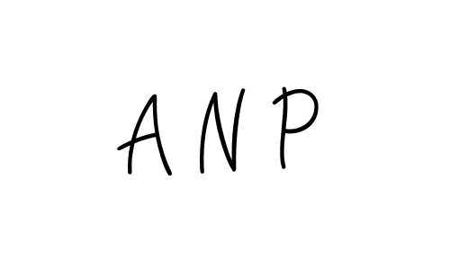 You should practise on your own different ways (Angelique-Rose-font-FFP) to write your name (A N P) in signature. don't let someone else do it for you. A N P signature style 5 images and pictures png