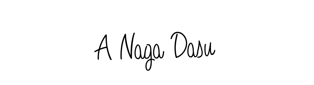 Design your own signature with our free online signature maker. With this signature software, you can create a handwritten (Angelique-Rose-font-FFP) signature for name A Naga Dasu. A Naga Dasu signature style 5 images and pictures png