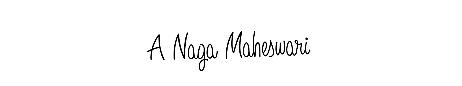 if you are searching for the best signature style for your name A Naga Maheswari. so please give up your signature search. here we have designed multiple signature styles  using Angelique-Rose-font-FFP. A Naga Maheswari signature style 5 images and pictures png