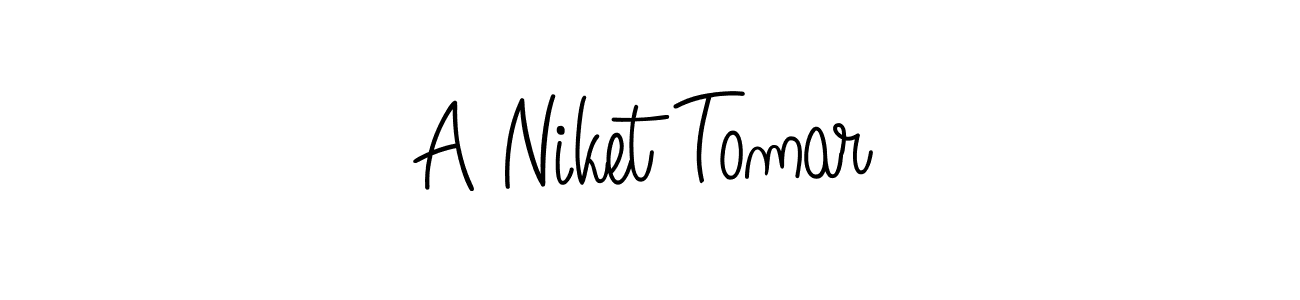 You can use this online signature creator to create a handwritten signature for the name A Niket Tomar. This is the best online autograph maker. A Niket Tomar signature style 5 images and pictures png
