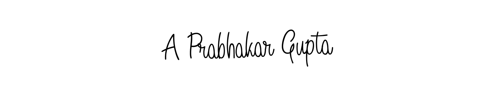 This is the best signature style for the A Prabhakar Gupta name. Also you like these signature font (Angelique-Rose-font-FFP). Mix name signature. A Prabhakar Gupta signature style 5 images and pictures png