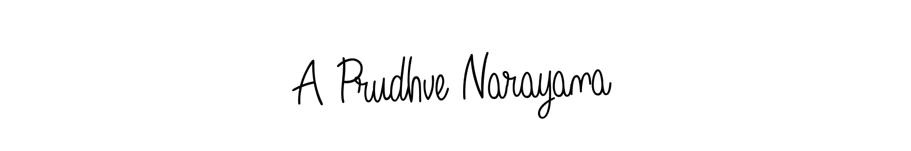 Once you've used our free online signature maker to create your best signature Angelique-Rose-font-FFP style, it's time to enjoy all of the benefits that A Prudhve Narayana name signing documents. A Prudhve Narayana signature style 5 images and pictures png