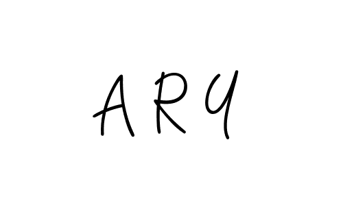 Create a beautiful signature design for name A R Y. With this signature (Angelique-Rose-font-FFP) fonts, you can make a handwritten signature for free. A R Y signature style 5 images and pictures png