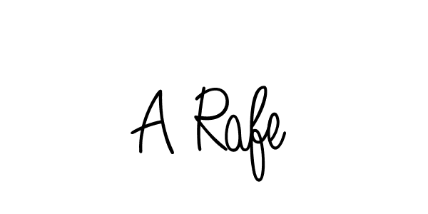 Use a signature maker to create a handwritten signature online. With this signature software, you can design (Angelique-Rose-font-FFP) your own signature for name A Rafe. A Rafe signature style 5 images and pictures png