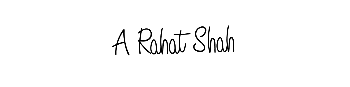 It looks lik you need a new signature style for name A Rahat Shah. Design unique handwritten (Angelique-Rose-font-FFP) signature with our free signature maker in just a few clicks. A Rahat Shah signature style 5 images and pictures png