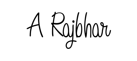 Transform the name A Rajbhar into a signature masterpiece using Angelique-Rose-font-FFP font. Ideal for photographers, artists, and creators looking for watermarks. A Rajbhar signature style 5 images and pictures png
