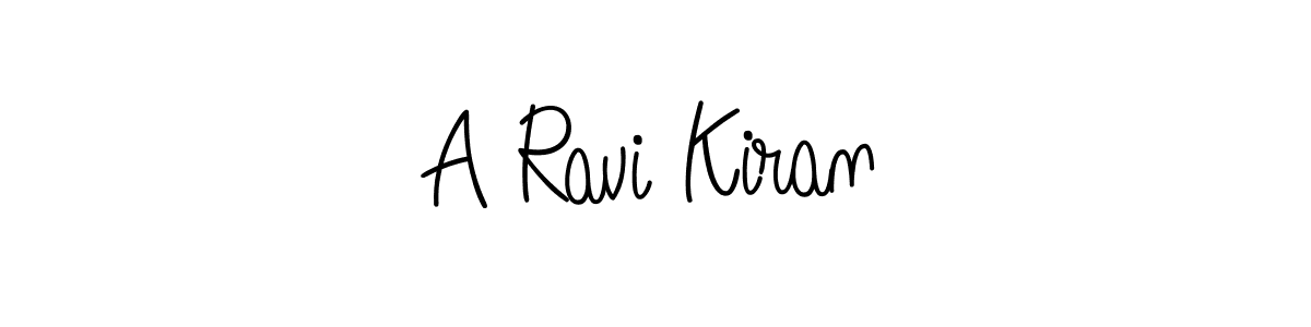 Make a beautiful signature design for name A Ravi Kiran. Use this online signature maker to create a handwritten signature for free. A Ravi Kiran signature style 5 images and pictures png