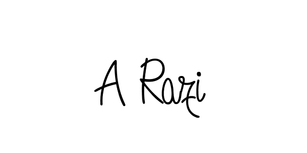 The best way (Angelique-Rose-font-FFP) to make a short signature is to pick only two or three words in your name. The name A Razi include a total of six letters. For converting this name. A Razi signature style 5 images and pictures png