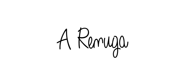 How to make A Renuga signature? Angelique-Rose-font-FFP is a professional autograph style. Create handwritten signature for A Renuga name. A Renuga signature style 5 images and pictures png