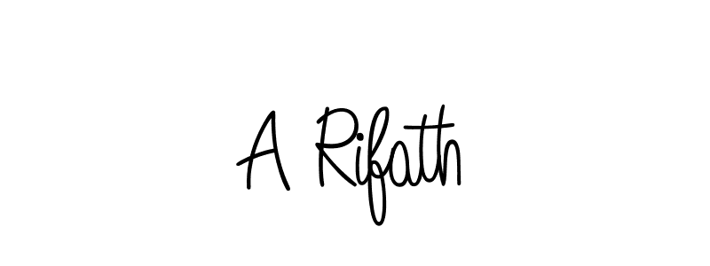 You can use this online signature creator to create a handwritten signature for the name A Rifath. This is the best online autograph maker. A Rifath signature style 5 images and pictures png