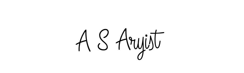 Best and Professional Signature Style for A S Aryist. Angelique-Rose-font-FFP Best Signature Style Collection. A S Aryist signature style 5 images and pictures png