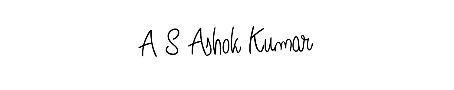 Check out images of Autograph of A S Ashok Kumar name. Actor A S Ashok Kumar Signature Style. Angelique-Rose-font-FFP is a professional sign style online. A S Ashok Kumar signature style 5 images and pictures png