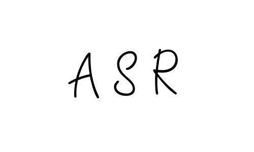 You should practise on your own different ways (Angelique-Rose-font-FFP) to write your name (A S R) in signature. don't let someone else do it for you. A S R signature style 5 images and pictures png