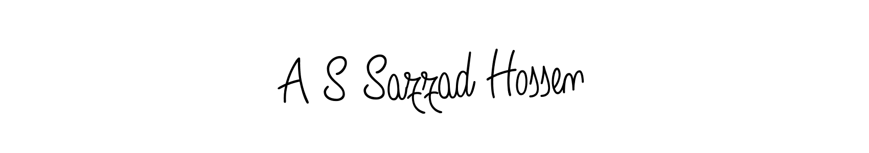 How to make A S Sazzad Hossen signature? Angelique-Rose-font-FFP is a professional autograph style. Create handwritten signature for A S Sazzad Hossen name. A S Sazzad Hossen signature style 5 images and pictures png