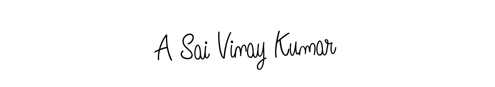 Make a short A Sai Vinay Kumar signature style. Manage your documents anywhere anytime using Angelique-Rose-font-FFP. Create and add eSignatures, submit forms, share and send files easily. A Sai Vinay Kumar signature style 5 images and pictures png