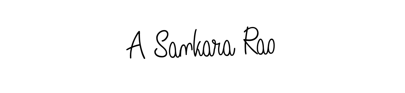 Once you've used our free online signature maker to create your best signature Angelique-Rose-font-FFP style, it's time to enjoy all of the benefits that A Sankara Rao name signing documents. A Sankara Rao signature style 5 images and pictures png