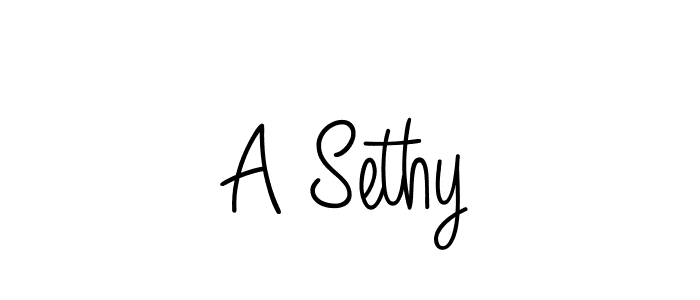 Here are the top 10 professional signature styles for the name A Sethy. These are the best autograph styles you can use for your name. A Sethy signature style 5 images and pictures png