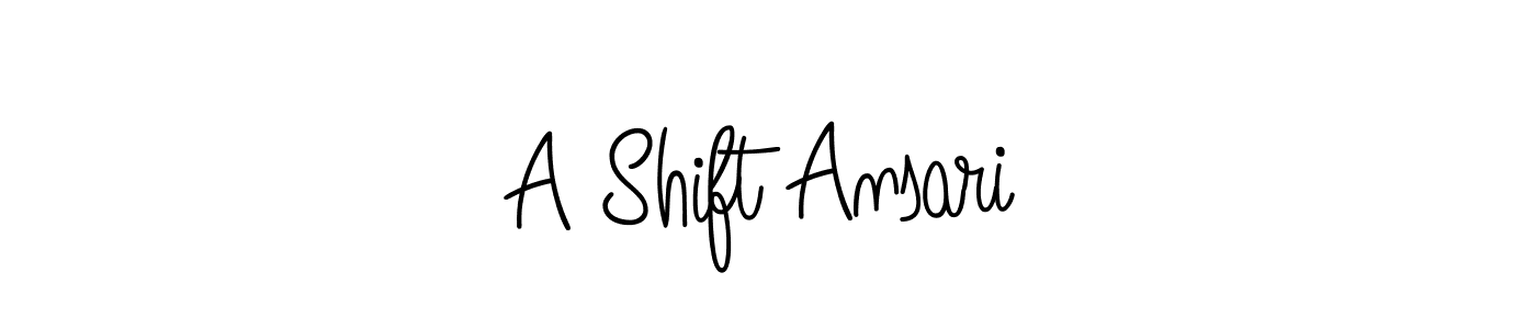 Similarly Angelique-Rose-font-FFP is the best handwritten signature design. Signature creator online .You can use it as an online autograph creator for name A Shift Ansari. A Shift Ansari signature style 5 images and pictures png