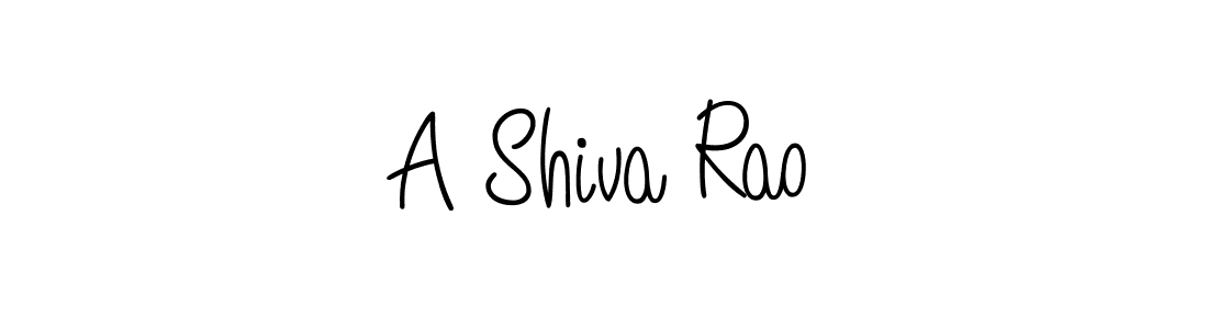 Once you've used our free online signature maker to create your best signature Angelique-Rose-font-FFP style, it's time to enjoy all of the benefits that A Shiva Rao name signing documents. A Shiva Rao signature style 5 images and pictures png