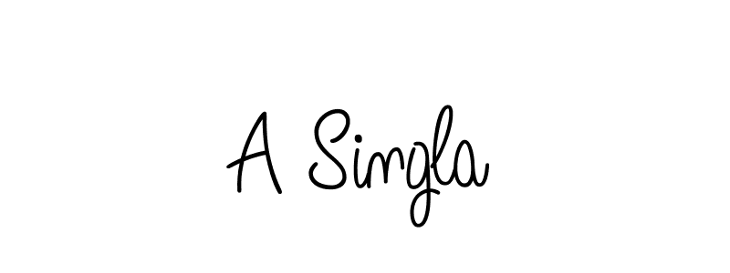 Make a short A Singla signature style. Manage your documents anywhere anytime using Angelique-Rose-font-FFP. Create and add eSignatures, submit forms, share and send files easily. A Singla signature style 5 images and pictures png