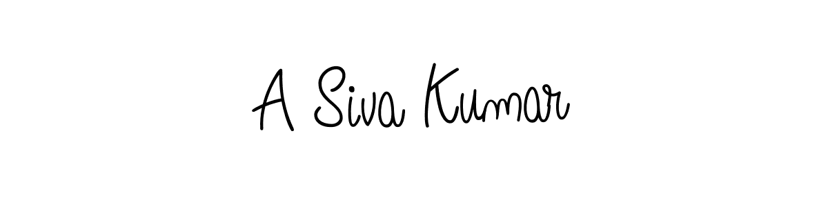Angelique-Rose-font-FFP is a professional signature style that is perfect for those who want to add a touch of class to their signature. It is also a great choice for those who want to make their signature more unique. Get A Siva Kumar name to fancy signature for free. A Siva Kumar signature style 5 images and pictures png